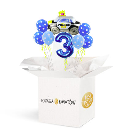 Zestaw balonowy "Police"
