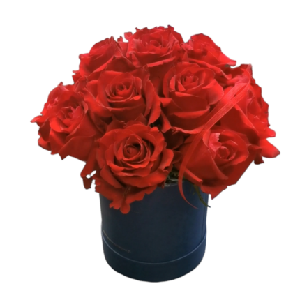 Róże w pudełku - wybierz od 11 do 100 róż